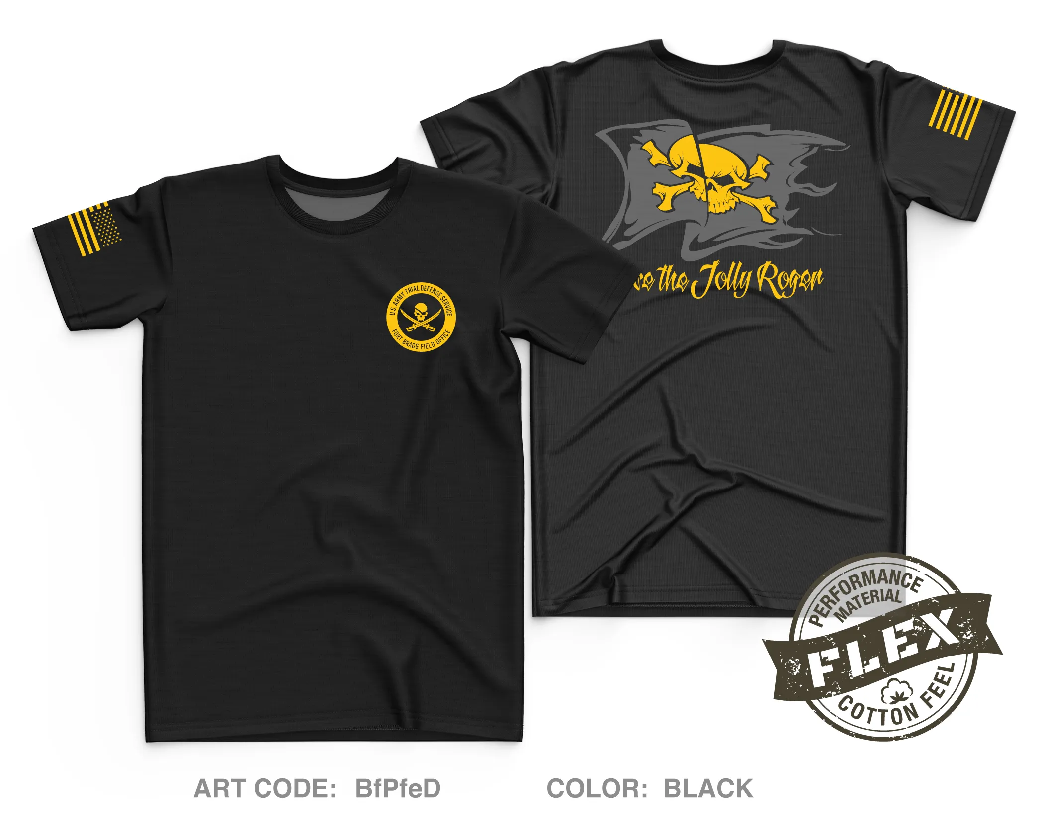Trial Defense Services, Fort Liberty Field Office Core Men's SS Flex Performance Tee - BfPfeD
