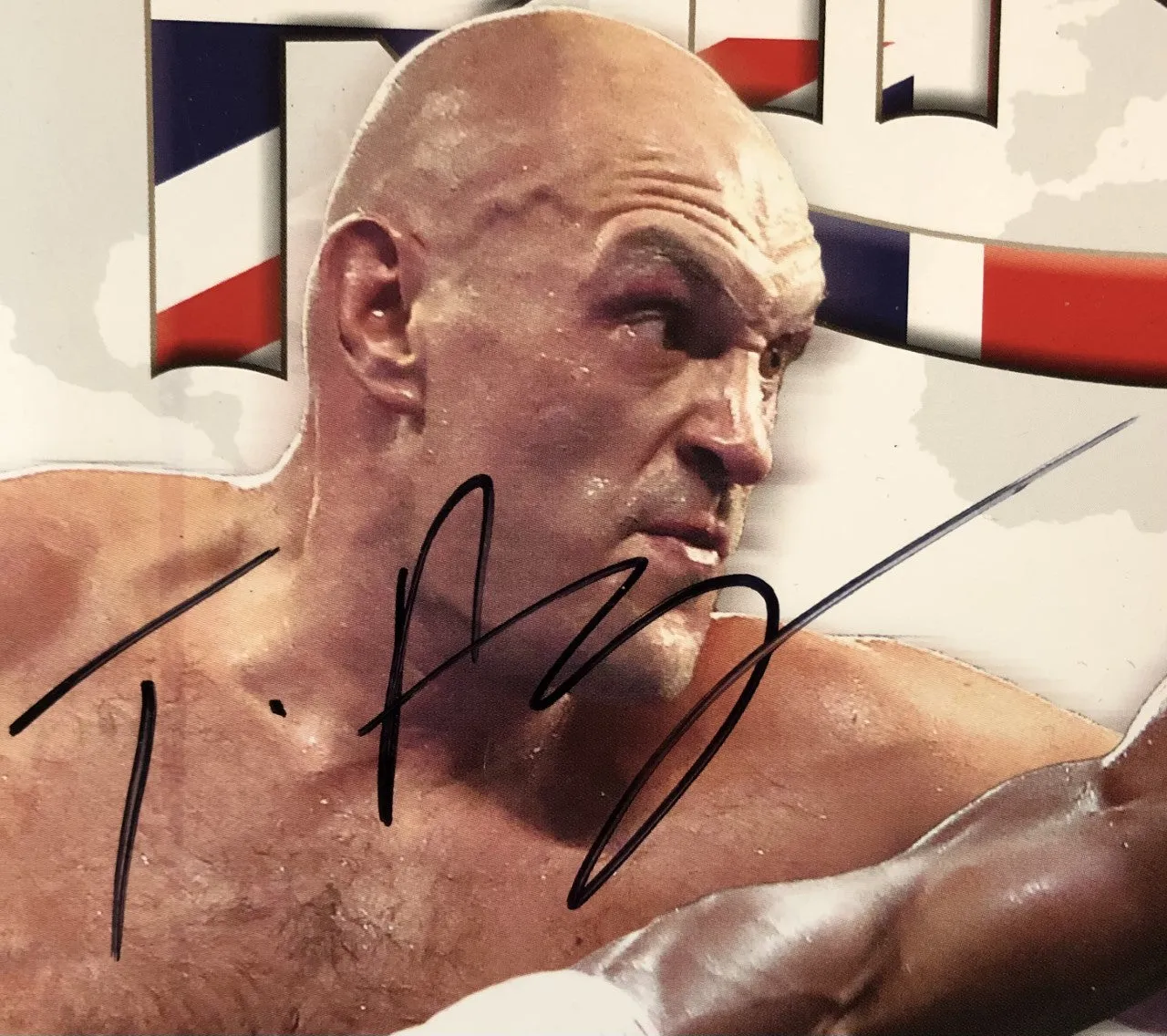 Tyson Fury Signed Ring Magazine Boxing Autograph Memorabilia