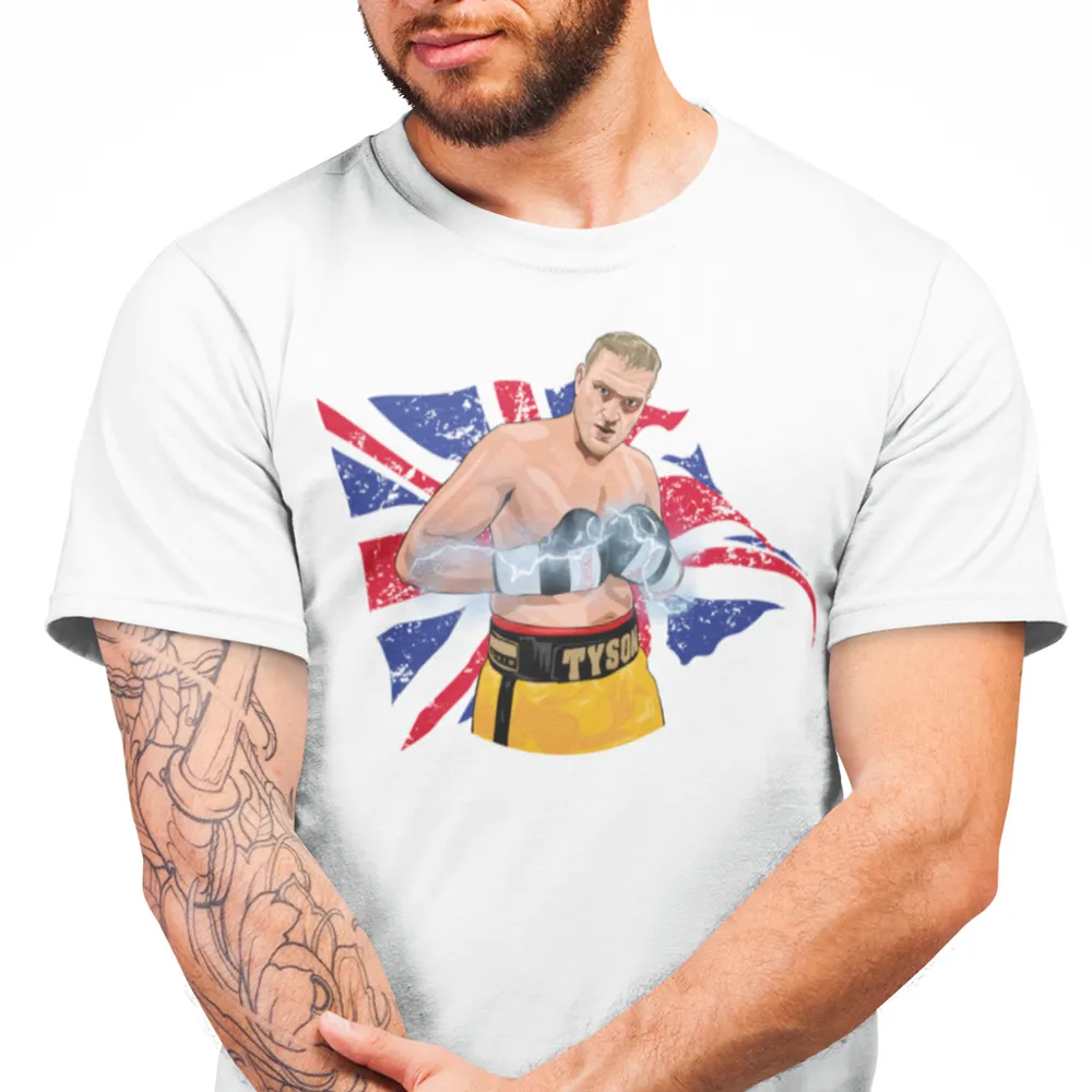 Tyson Fury Union Jack T-Shirt