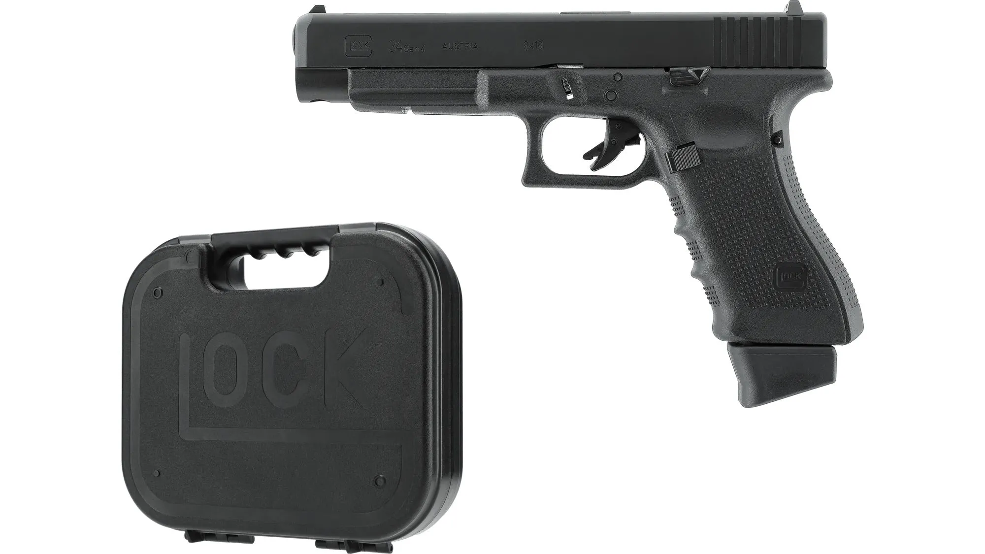 Umarex Glock 34 Gen4 Deluxe version GBB CO2 pistol - Black