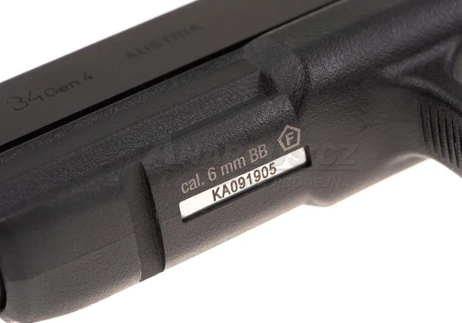 Umarex Glock 34 Gen4 Deluxe version GBB CO2 pistol - Black
