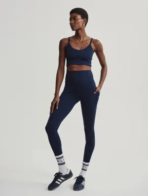 Varley | Shape High Pocket Legging 25 {Dark Sapphire}