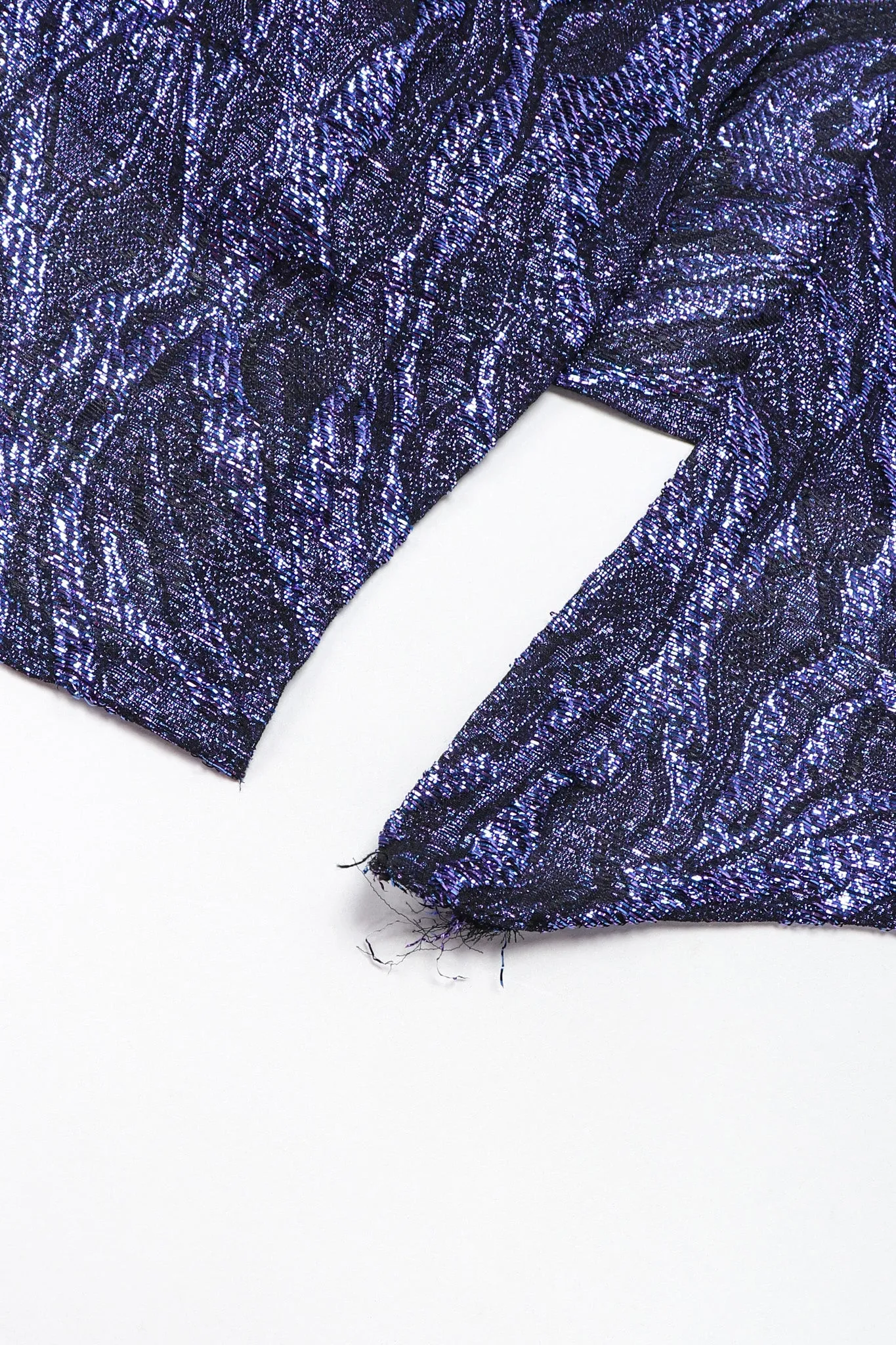Velvet Lamé Corset Gown