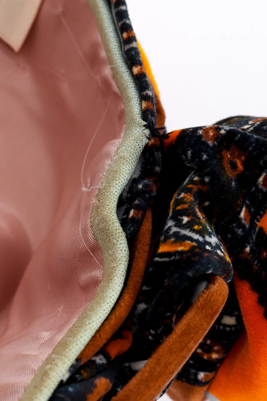 Velvet Paisley Turban Hat