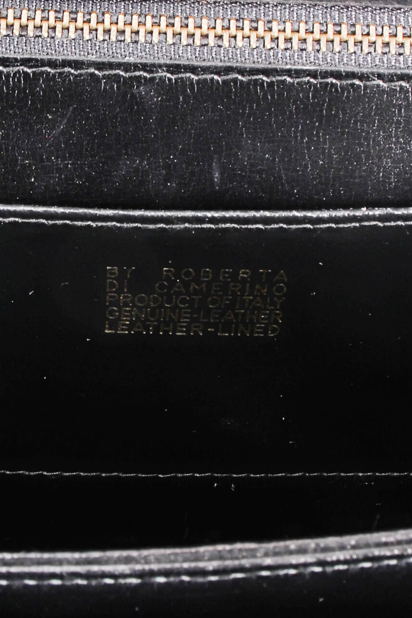 Velvet Stripe Leather Accordion Bag