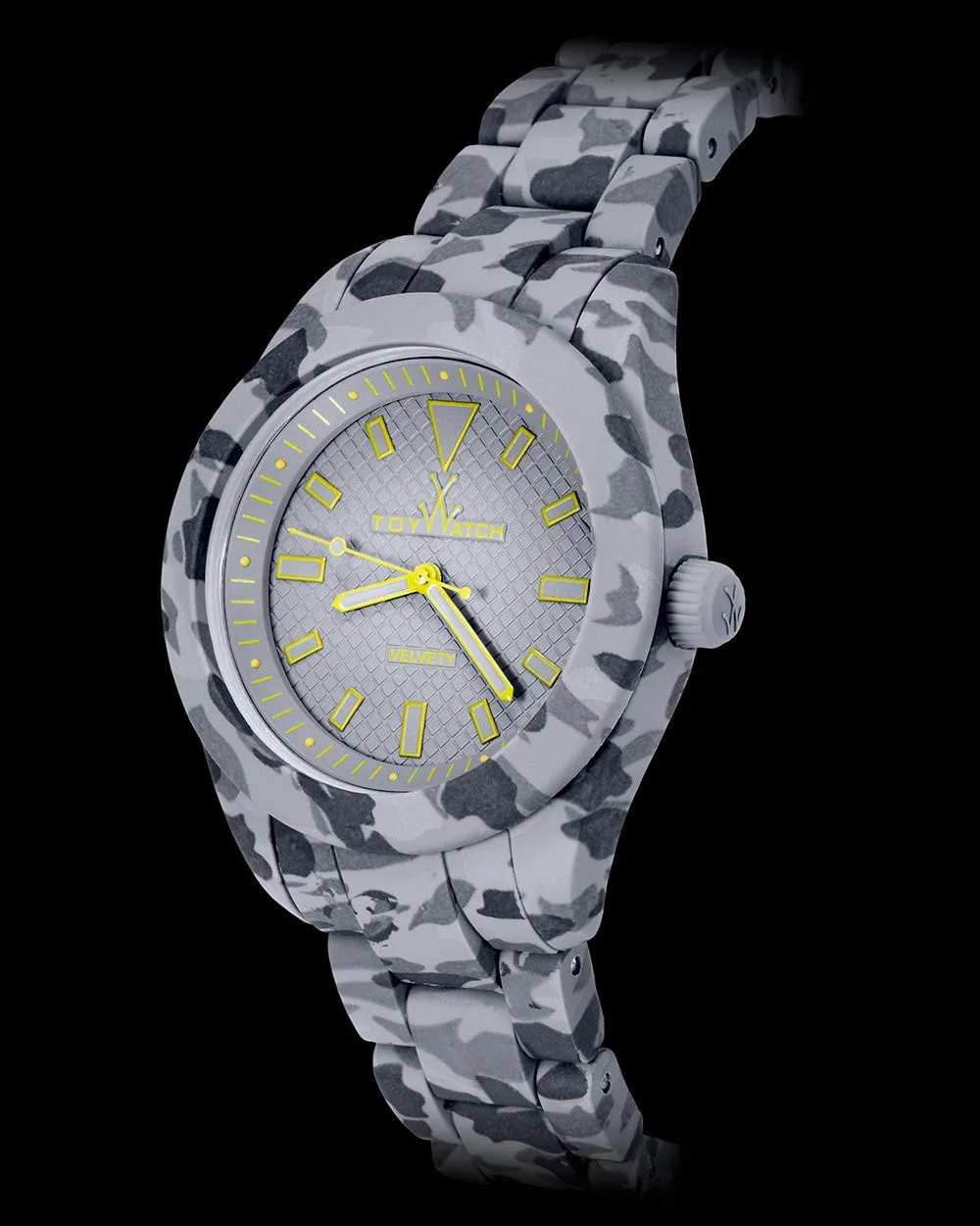 VELVETY CAMOUFLAGE GREY