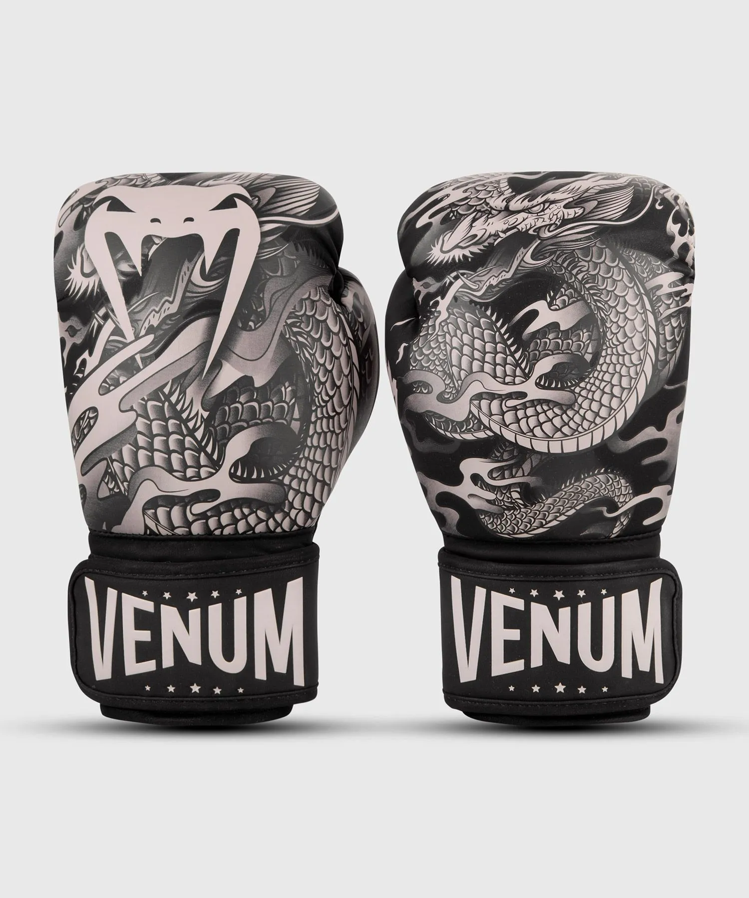 Venum® Dragon's Flight Boxing Gloves - Black/Sand