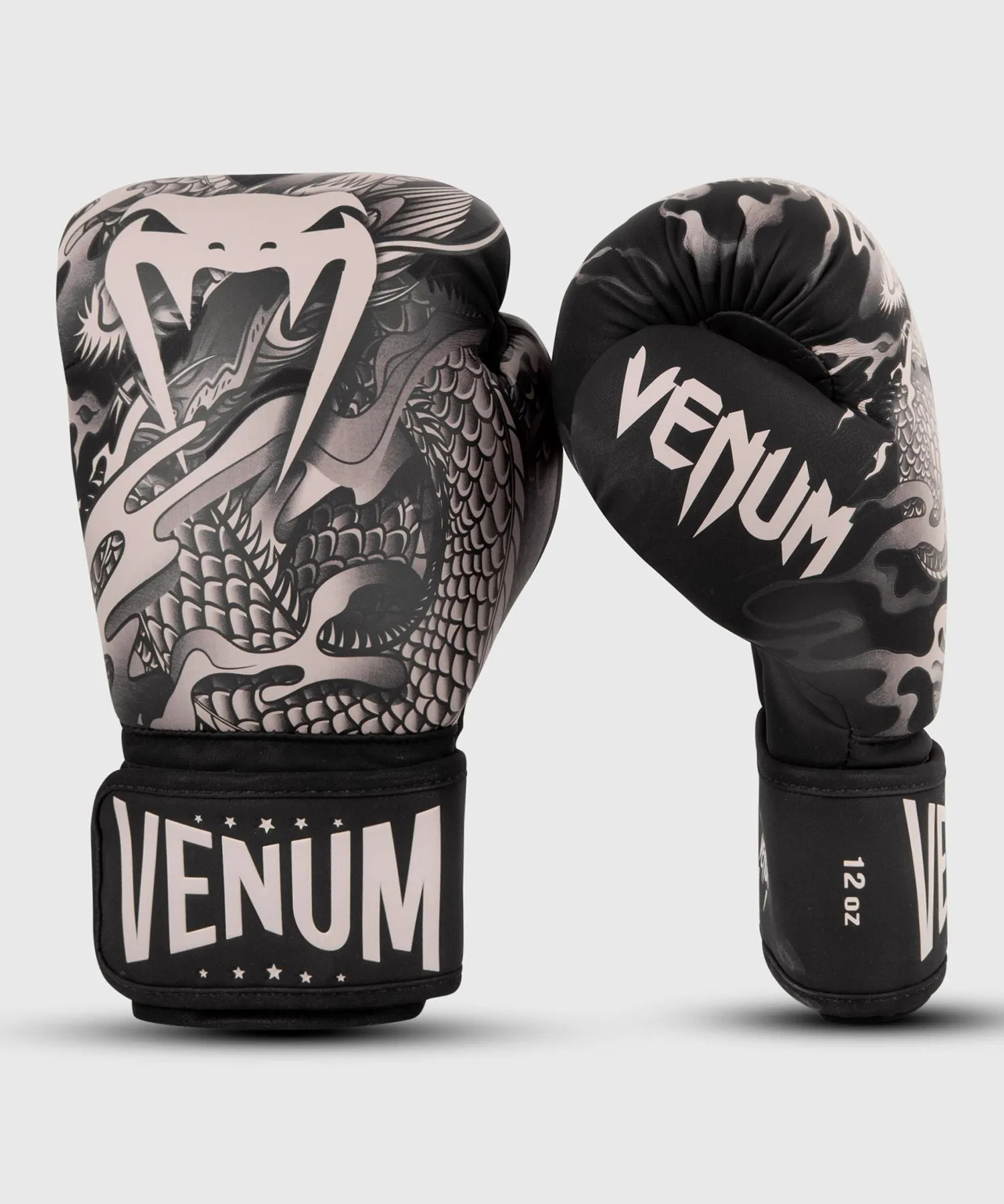 Venum® Dragon's Flight Boxing Gloves - Black/Sand