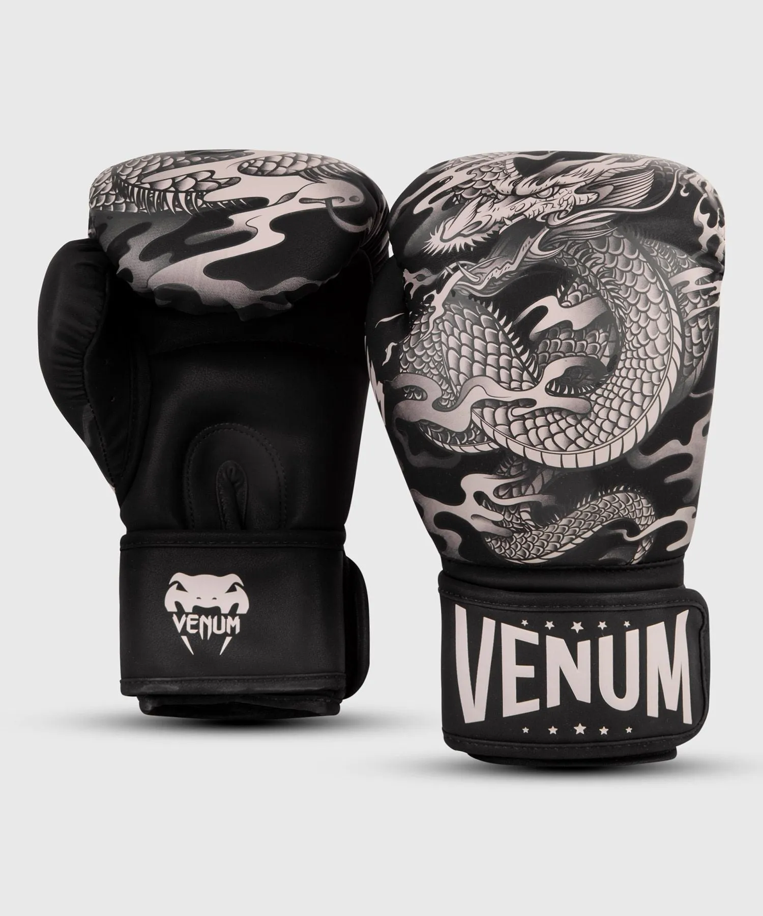Venum® Dragon's Flight Boxing Gloves - Black/Sand