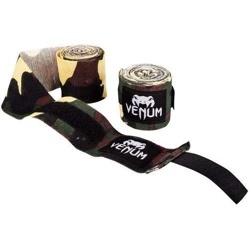 VENUM®BOXING HANDWRAP- FOREST CAMO | semi Elastic Hand Wraps Boxing, MMA, Muay Thai, and Other Martial Arts for Men and Women (Multiple Color Options) | Comfy Fit