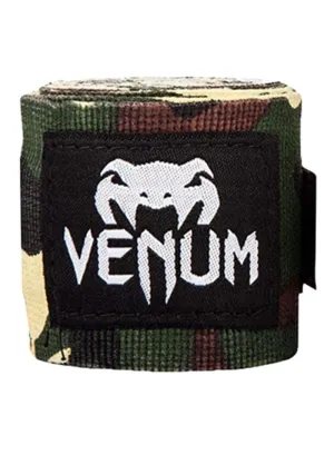VENUM®BOXING HANDWRAP- FOREST CAMO | semi Elastic Hand Wraps Boxing, MMA, Muay Thai, and Other Martial Arts for Men and Women (Multiple Color Options) | Comfy Fit