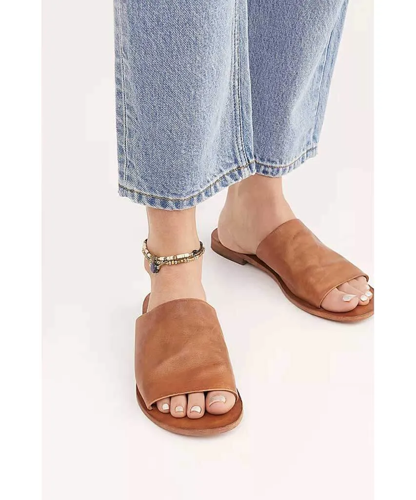 Vicente Slide Sandal Luggage Restocked