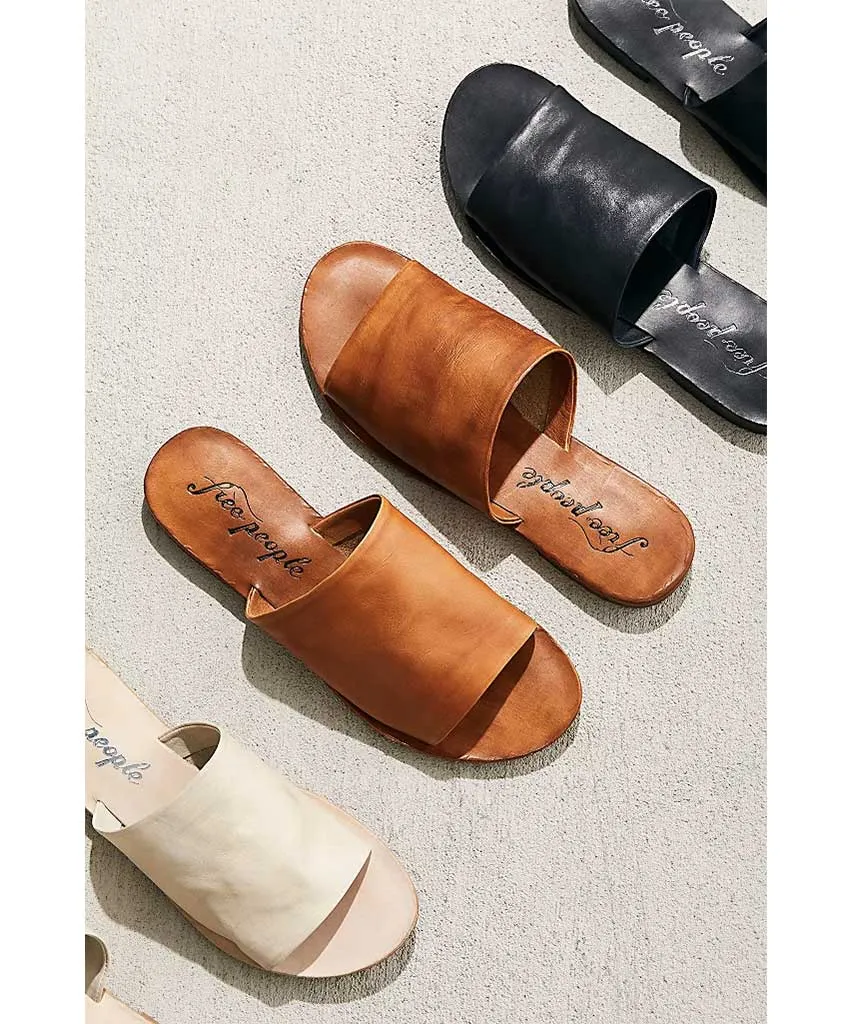 Vicente Slide Sandal Luggage Restocked
