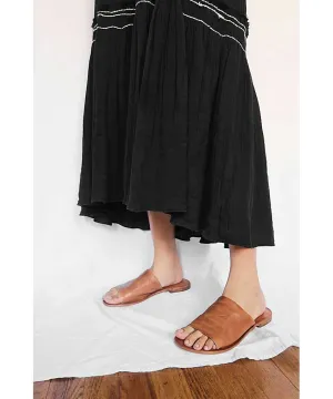 Vicente Slide Sandal Luggage Restocked
