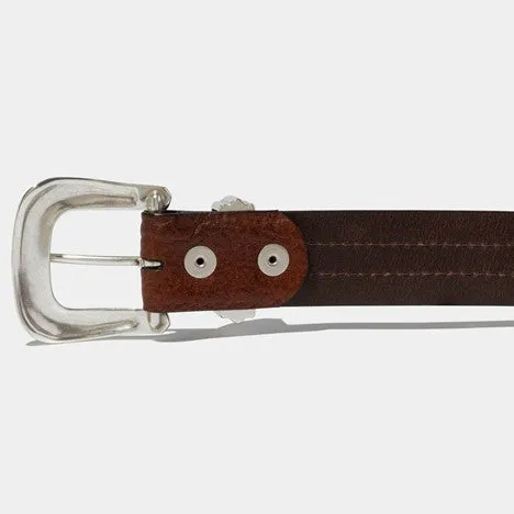 Vintage Bison Coloma Belt-Peanut