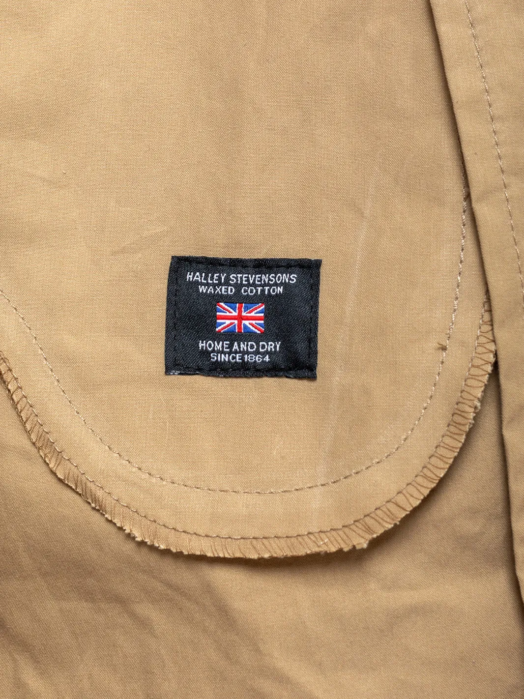 Waxed Cotton Louis Coat