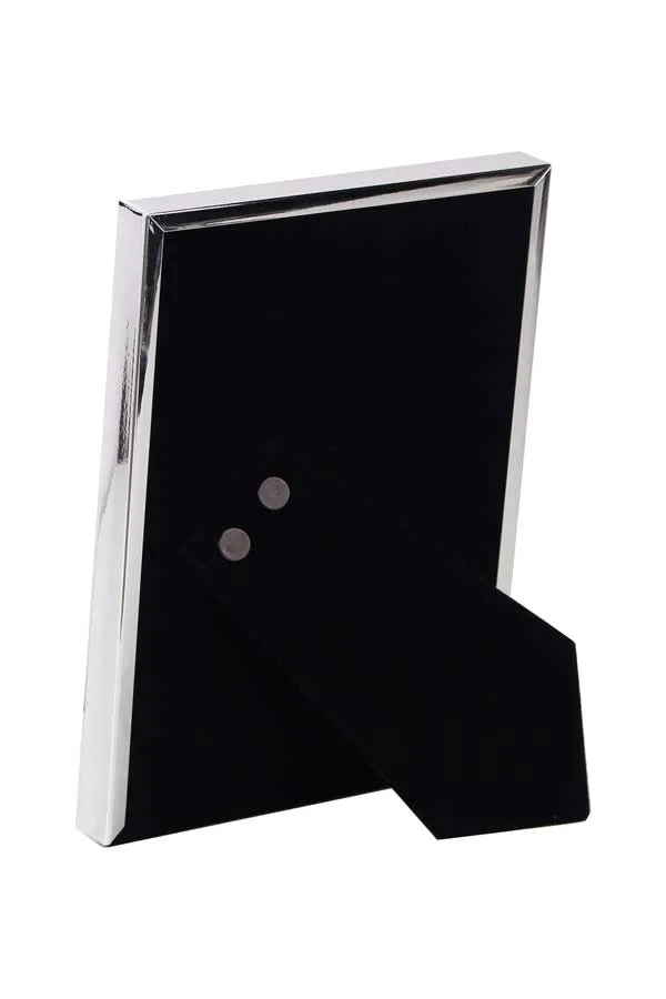 Wide Bamboo Silver Plated 5X7 Frame