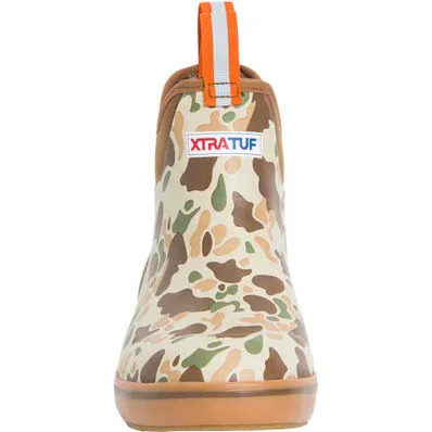 Xtratuf Boot: Men's 6 In Ankle Deck Boot - Camo