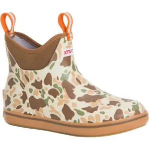 Xtratuf Boot: Men's 6 In Ankle Deck Boot - Camo