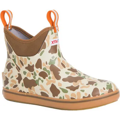 Xtratuf Boot: Men's 6 In Ankle Deck Boot - Camo