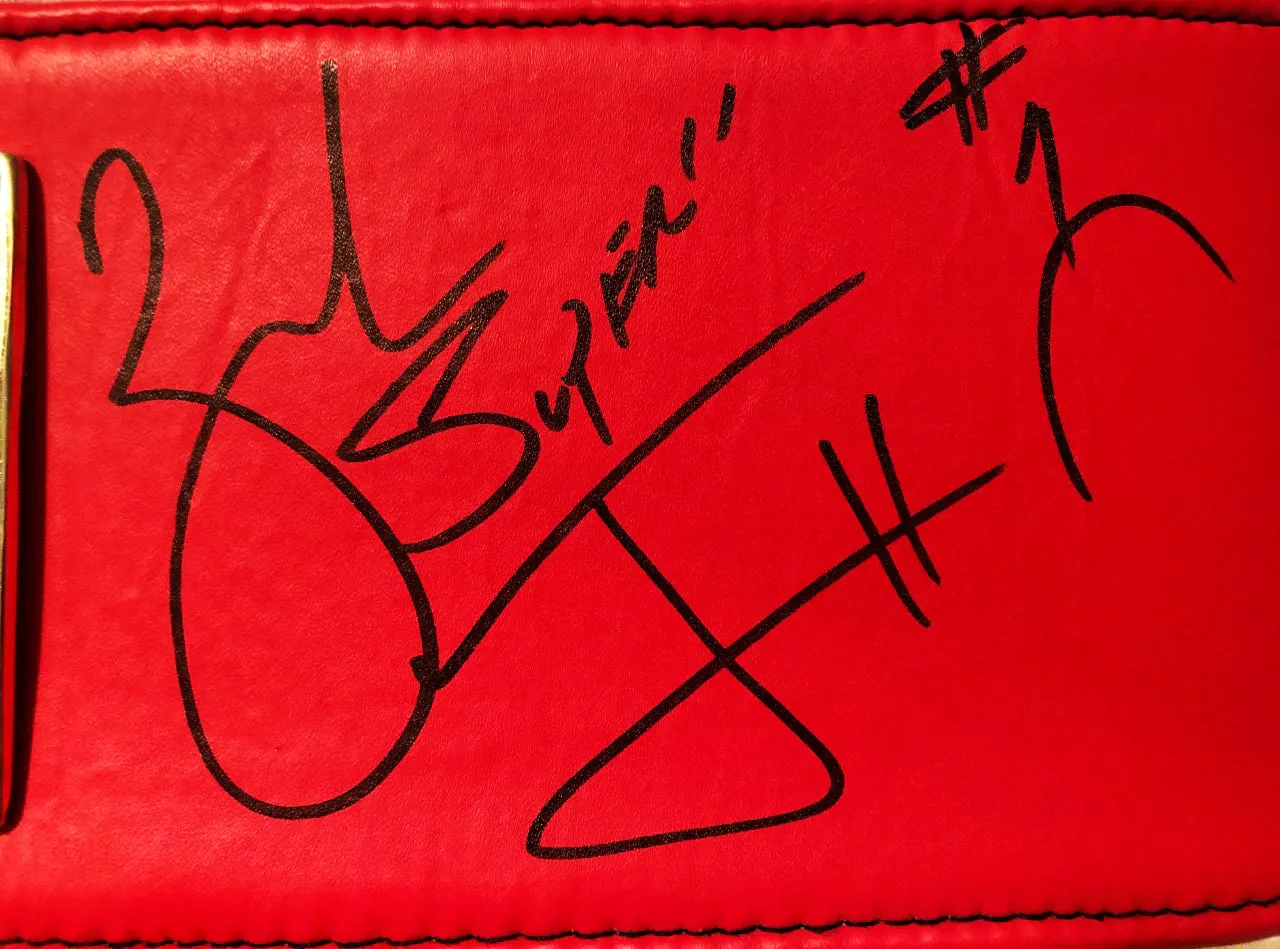 Zab Judah Autographed Full size Custom IBF Boxing Championship Boxing Belt